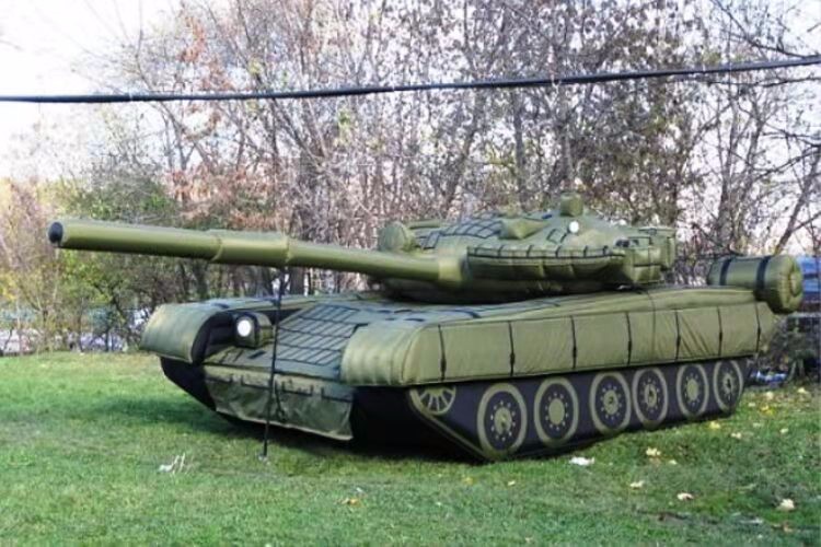 潮南军用充气坦克